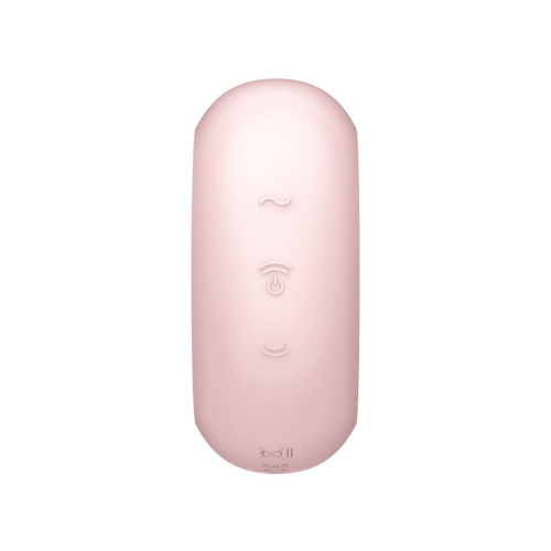 Satisfyer Pro To Go 3 - Вакуумный стимулятор, 8.7х3.5 см (розовый)